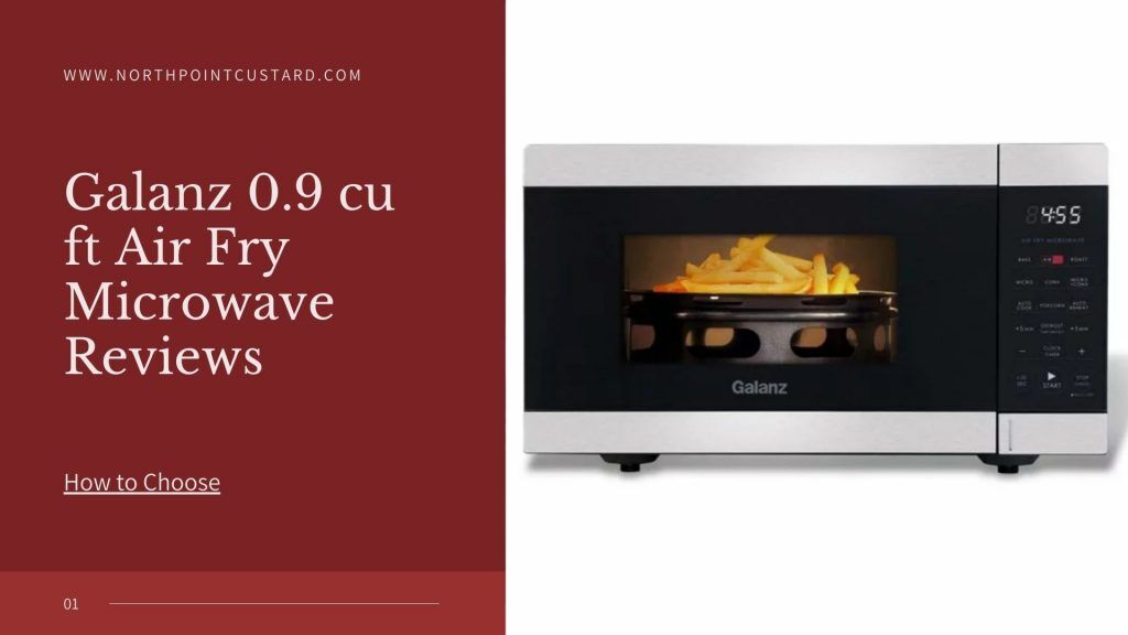 Galanz 0.9 cu ft Air Fry Microwave